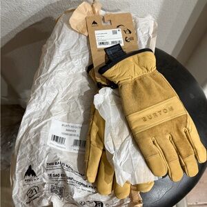 Burton Men's Lifty  Work-Style Leather Gloves